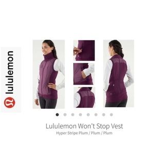 Lululemon Won’t Stop Vest